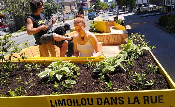 Stationnement pour piétons